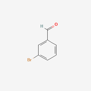 Chemical structure of 3-Bromobenzaldehyde