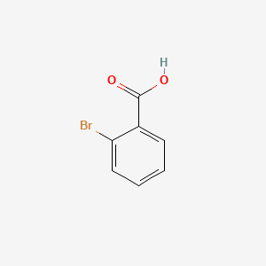 Chemical structure of 2-Bromobenzoic aicd