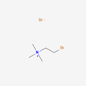 Chemical structure of Bromocholine Bromide