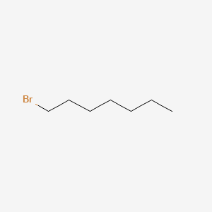 Chemical structure of 1-Bromoheptane