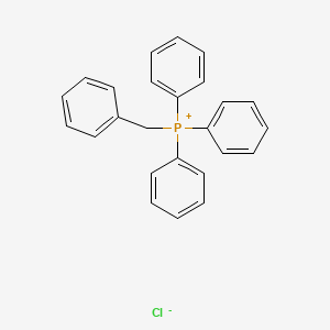 Chemical structure of Benzyltriphenylphosphonium chloride