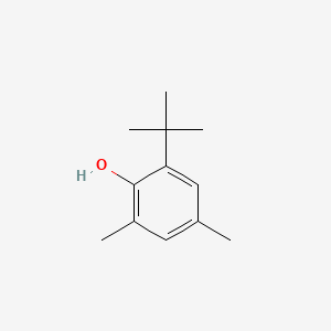 Chemical structure of 2,4-Dimethyl-6-tert-butylphenol