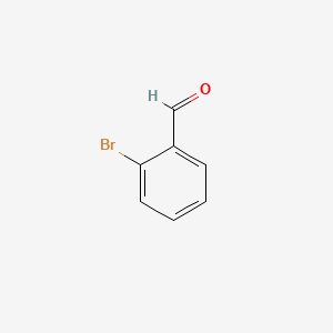Chemical structure of 2-Bromobenzaldehyde