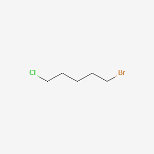 Chemical structure of 1-Bromo-5-chloropentane