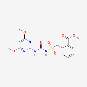 Chemical structure of Bensulfuron-methyl
