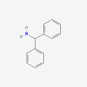 Chemical structure of Benzhydrylamine