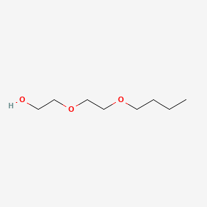 Chemical structure of 2-(2-Butoxyethoxy)ethanol
