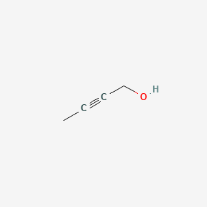 Chemical structure of 2-Butyn-1-ol