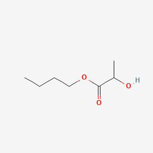 Chemical structure of Butyl lactate