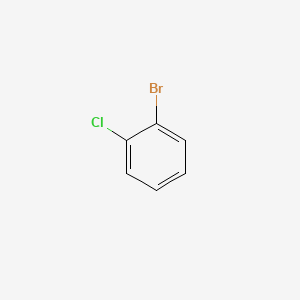 Chemical structure of 2-Bromochlorobenzene