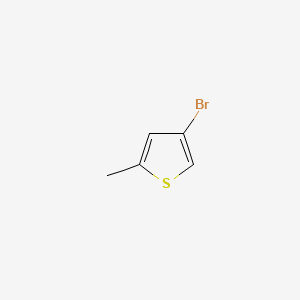 Chemical structure of 4-Bromo-2-methylthiophene