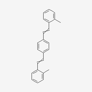 Chemical structure of 1,4-Bis(2-methylstyryl)benzene