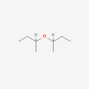 Chemical structure of Bis(2-butyl) ether