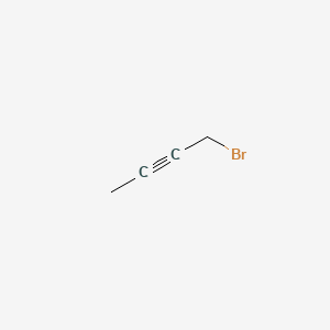 Chemical structure of 1-Bromo-2-butyne