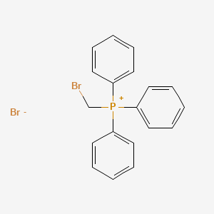 Chemical structure of (Bromomethyl)triphenylphosphonium bromide
