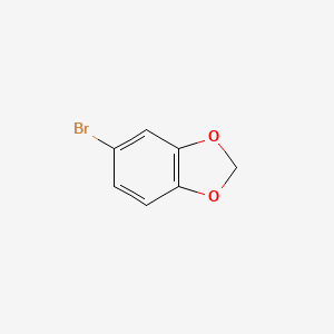 Chemical structure of 1-Bromo-3,4-(methylenedioxy)benzene