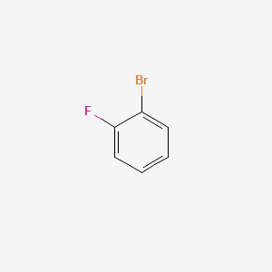 Chemical structure of 1-Bromo-2-fluorobenzene