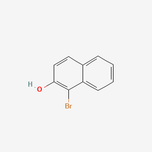 Chemical structure of 1-Bromo-2-naphthol