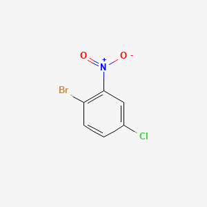Chemical structure of 2-Bromo-5-chloronitrobenzene