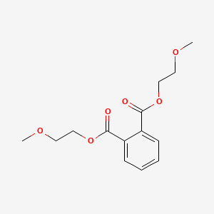 Chemical structure of Dimethoxyethyl phthalate