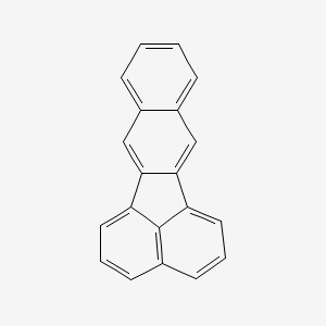 Chemical structure of Benzo(k)fluoranthene