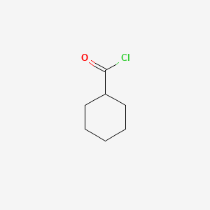 Chemical structure of Hexahydrobenzoyl chloride