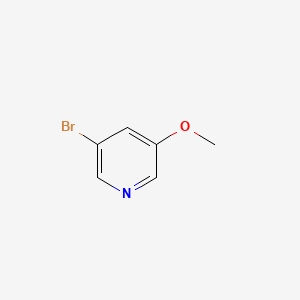 Chemical structure of 3-Bromo-5-methoxypyridine