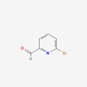 Chemical structure of 6-Bromopyridine-2-carbaldehyde