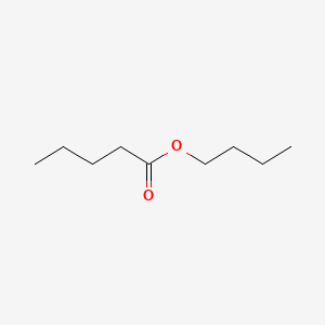 Chemical structure of Butyl valerate