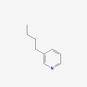 Chemical structure of 3-Butylpyridine