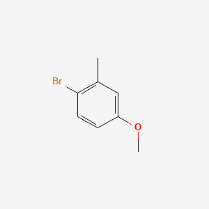Chemical structure of 2-Bromo-5-methoxytoluene
