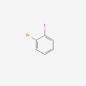 Chemical structure of 2-Bromoiodobenzene