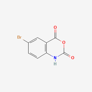 Chemical structure of 5-Bromoisatoic anhydride