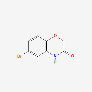 Chemical structure of 6-Bromo-2H-1,4-benzoxazin-3(4H)-one