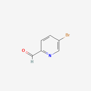 Chemical structure of 5-Bromopyridine-2-carbaldehyde