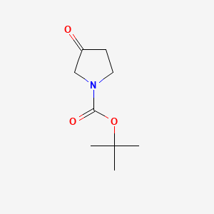 Chemical structure of N-Boc-3-pyrrolidinone