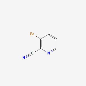 Chemical structure of 3-Bromopyridine-2-carbonitrile