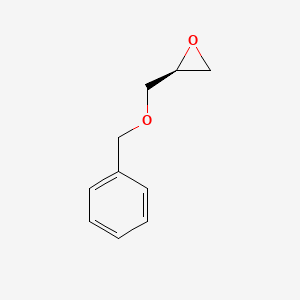 Chemical structure of (+)-Benzyl glycidyl ether