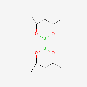 Chemical structure of Bis(hexylene glycolato)diboron