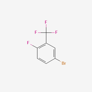 Chemical structure of 5-Bromo-2-fluorobenzotrifluoride