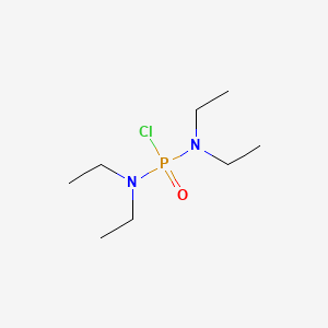Chemical structure of Bis(diethylamino)phosphorochloridate