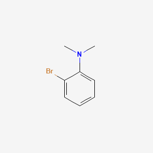 Chemical structure of 2-Bromo-N,N-dimethylaniline