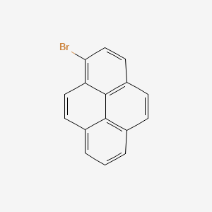Chemical structure of 1-Bromopyrene
