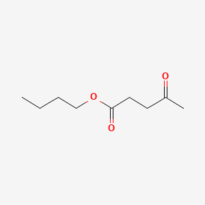 Chemical structure of Butyl levulinate