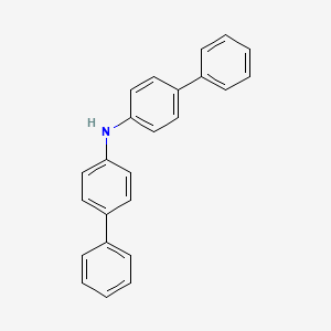 Chemical structure of Bis(4-biphenylyl)amine