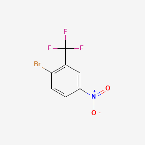 Chemical structure of 2-Bromo-5-nitrobenzotrifluoride