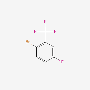 Chemical structure of 2-Bromo-5-fluorobenzotrifluoride