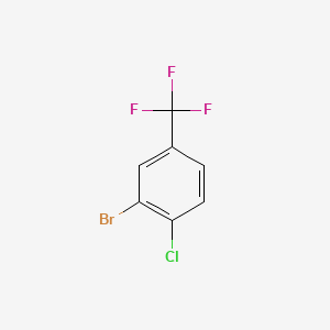 Chemical structure of 3-Bromo-4-chlorobenzotrifluoride