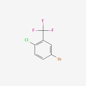 Chemical structure of 5-Bromo-2-chlorobenzotrifluoride