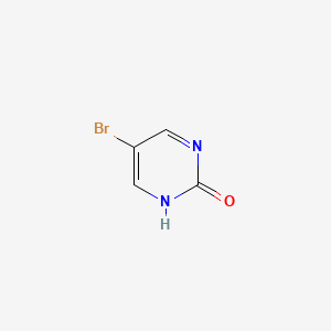 Chemical structure of 5-Bromo-2(1H)-pyrimidinone
